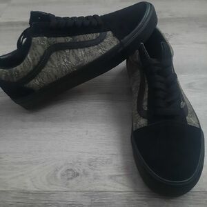 VANS Black/Camo Shoes